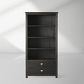 Telegraph Wood Office File Bookcase Distressed Tall Display Cabinets Sideboard