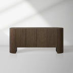 Flore Marmorplatte Buffet Sideboard Holz Eingänge Schrank Wohnzimmer Medienschrank TV-Schrank
