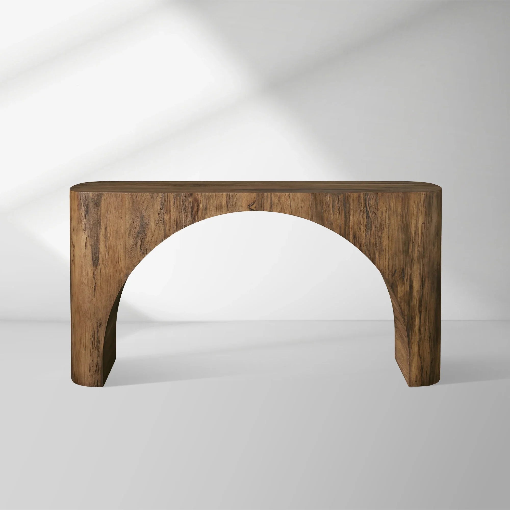 San Rafael Entrance Console Table Wood Hallway Entryway Table Artistic Style