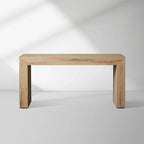 Sullivan Oak Wood Rural Entrance Console Table Rural Style Hallway Entryway Table