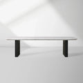 Saint Germain Mix and Match Coffee Table with Marble Top & Clement Wood Base Living Room Center Tea Table Cocktail Table