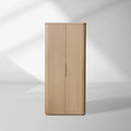 Hoher Aufbewahrungsschrank von Caden Wood, Vitrine aus Walnussholz, Esszimmerschrank, Eingangsbereich, Geschirrschrank