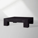 Paxton Oak Coffee Table with Solid Oak Wood Modern Style Living Room Center Tea Table Cocktail Table