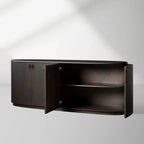 Bexler Wood Buffet Sideboard Living Media TV Entryways Cabinet
