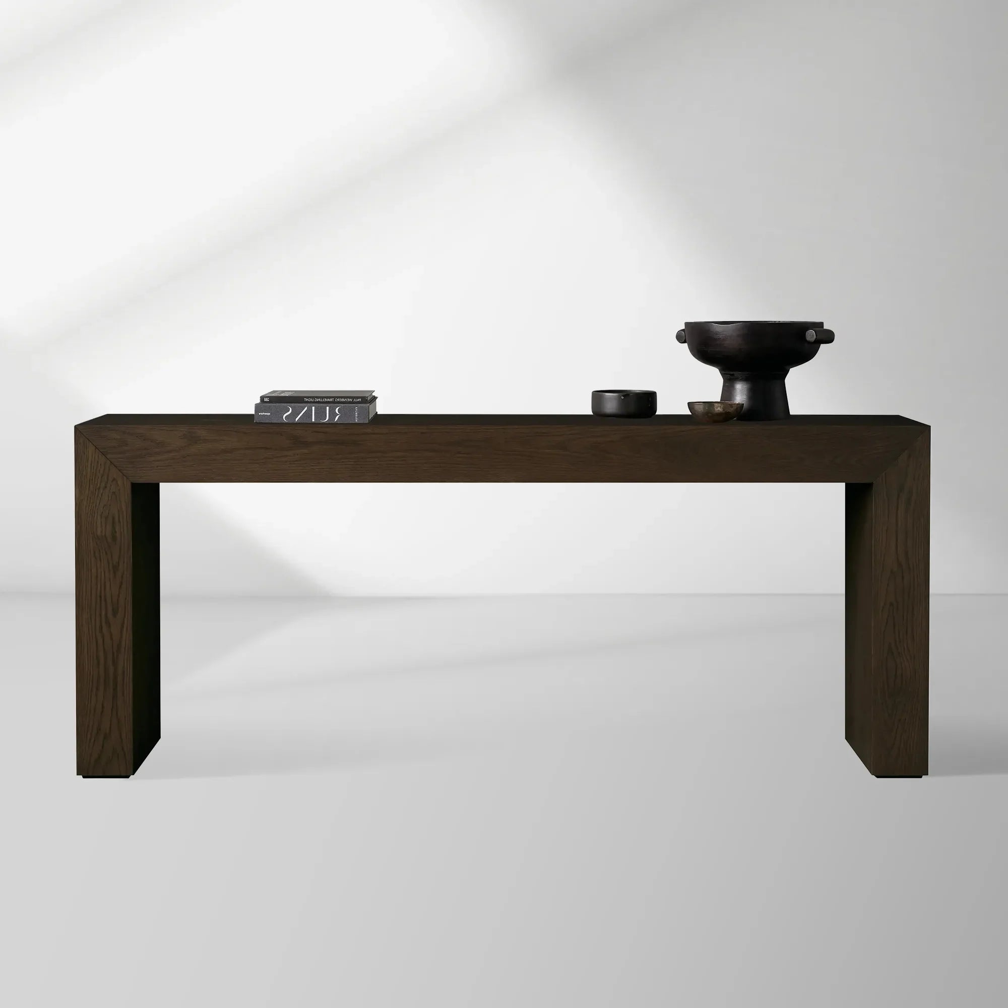 Sullivan Entryway Console Table Solid Oak Hallway Entrance Table Simple Modern Natural Style