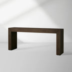 Sullivan Entryway Console Table Solid Oak Hallway Entrance Table Simple Modern Natural Style