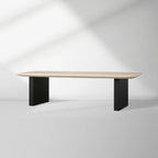 Saint Germain Mix and Match Coffee Table with Marble Top & Clement Wood Base Living Room Center Tea Table Cocktail Table