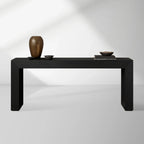 Sullivan Entryway Console Table Solid Oak Hallway Entrance Table Simple Modern Natural Style