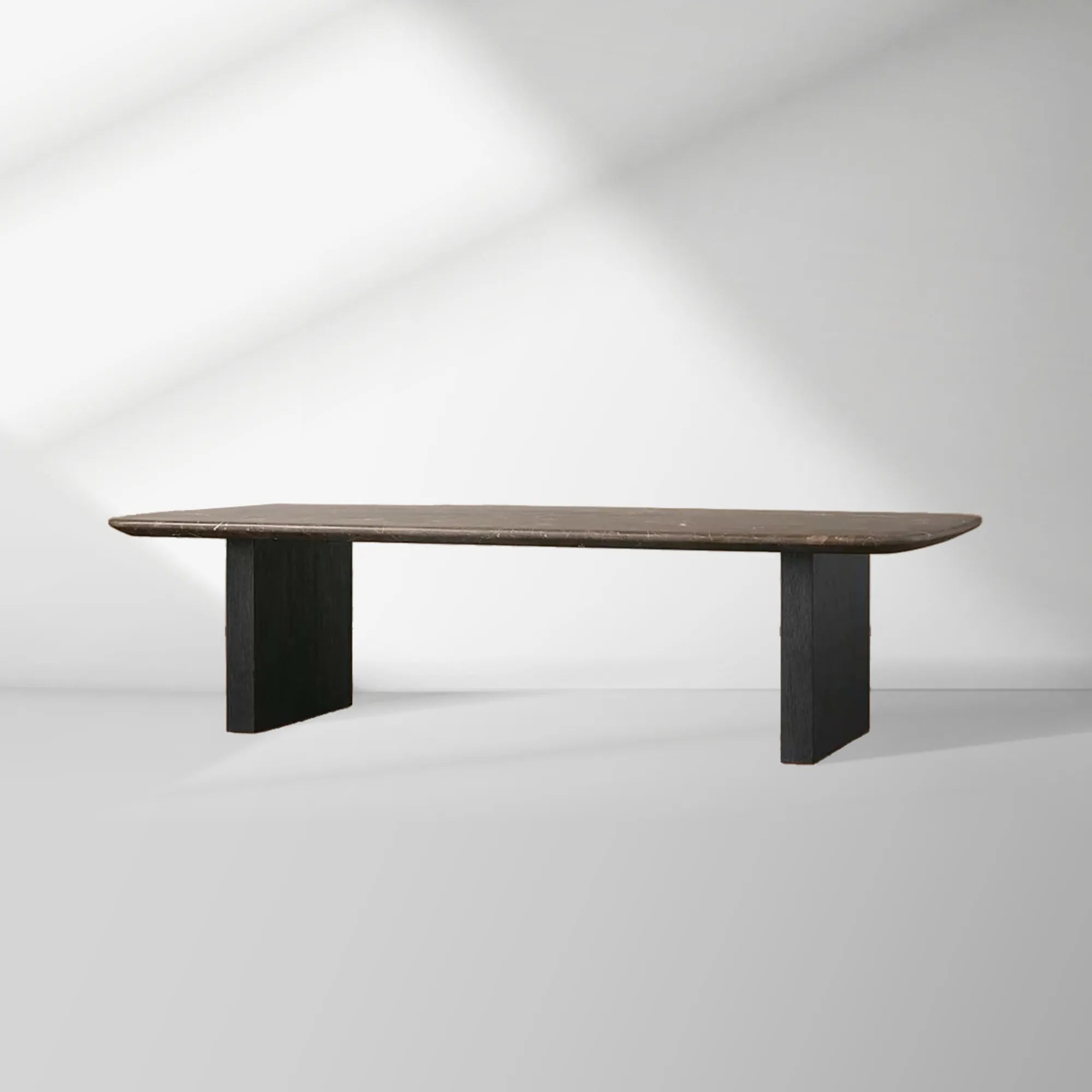 Saint Germain Mix and Match Coffee Table with Marble Top & Clement Wood Base Living Room Center Tea Table Cocktail Table