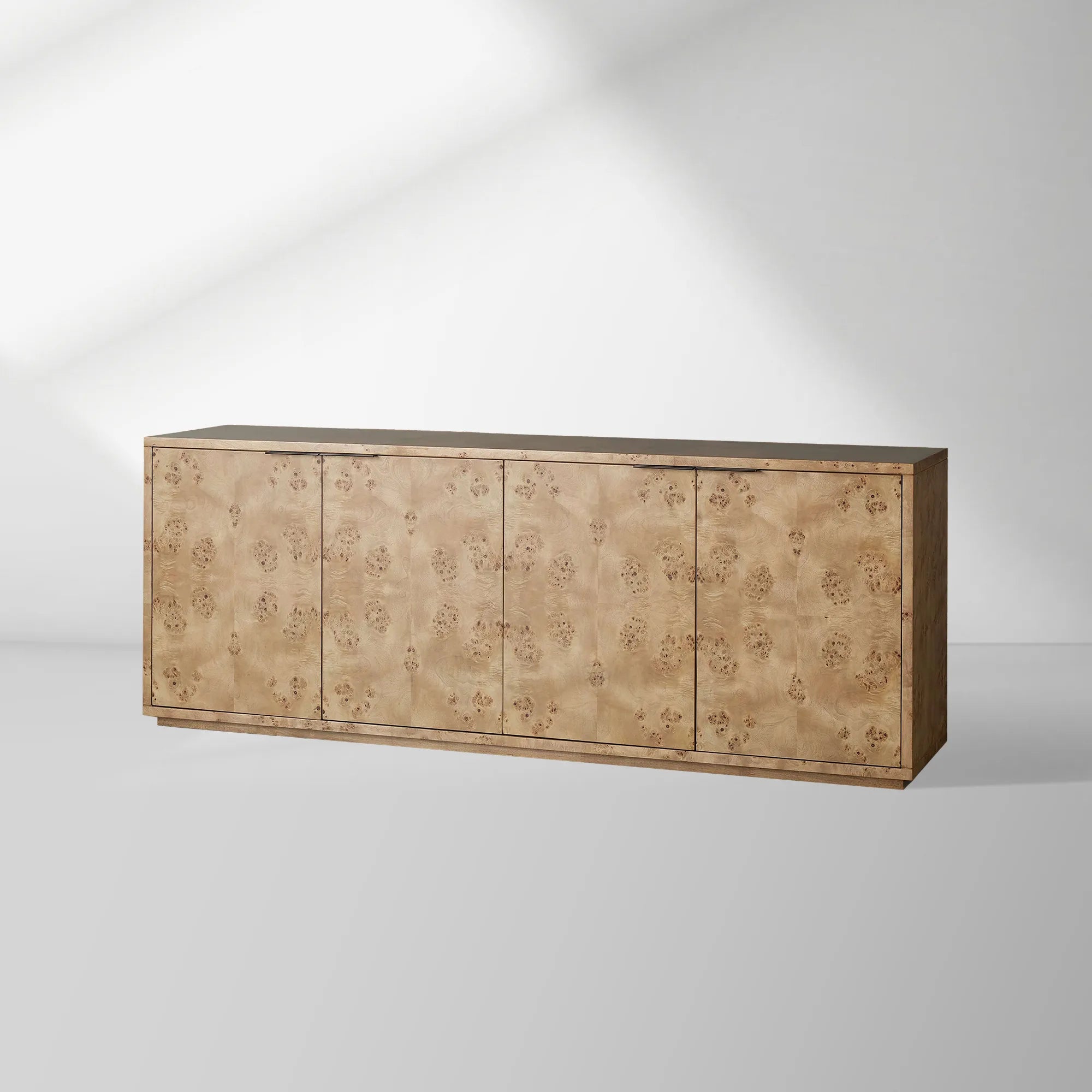 Corey Mappa Burl Wood Buffet Sideboard Country Living MediaTV Cabinet Entryways Storage Cabinet