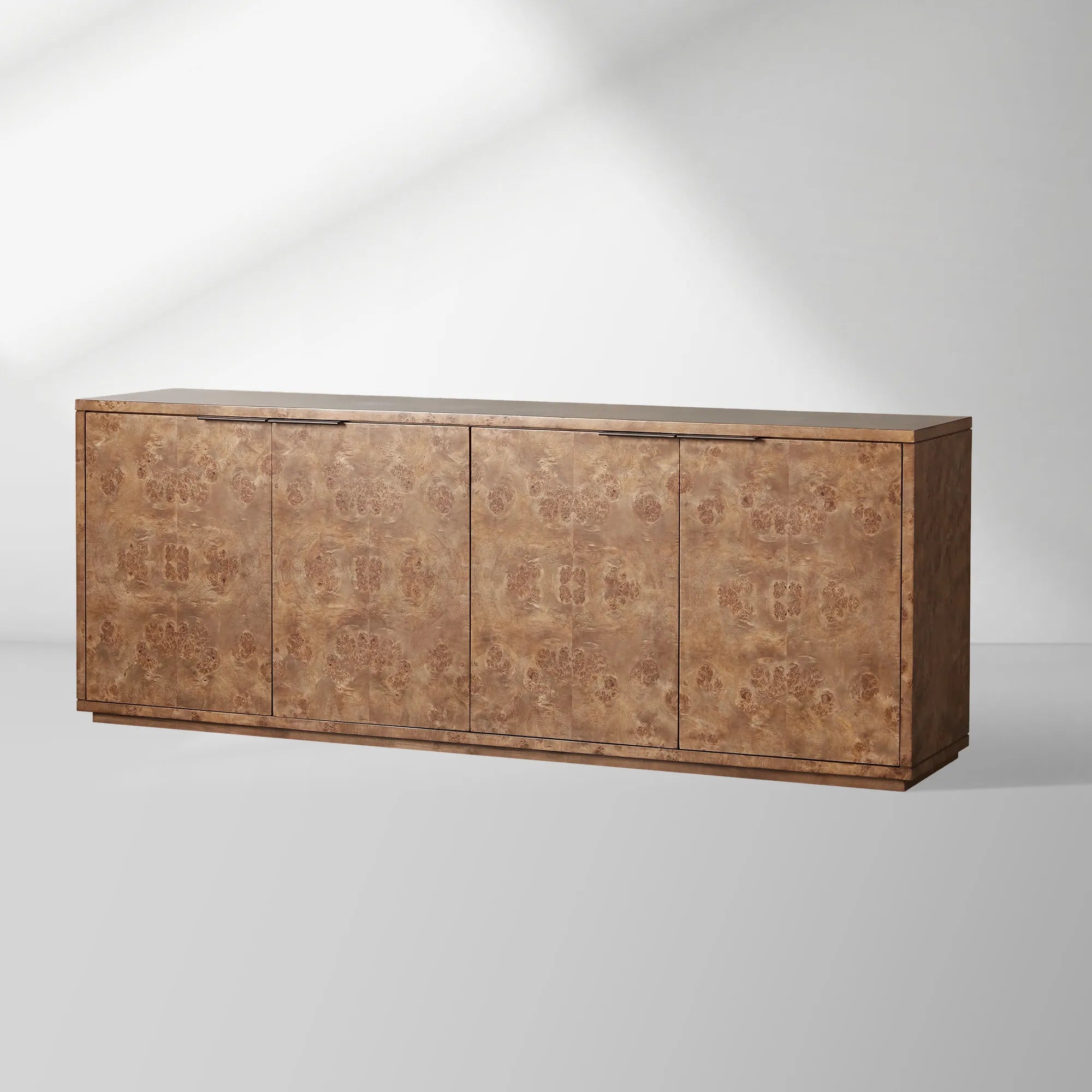Corey Mappa Burl Wood Buffet Sideboard Country Living MediaTV Cabinet Entryways Storage Cabinet