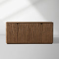 Norris Modern Buffet Sideboard Wood Entryways Cabinet with Fiberglass Base