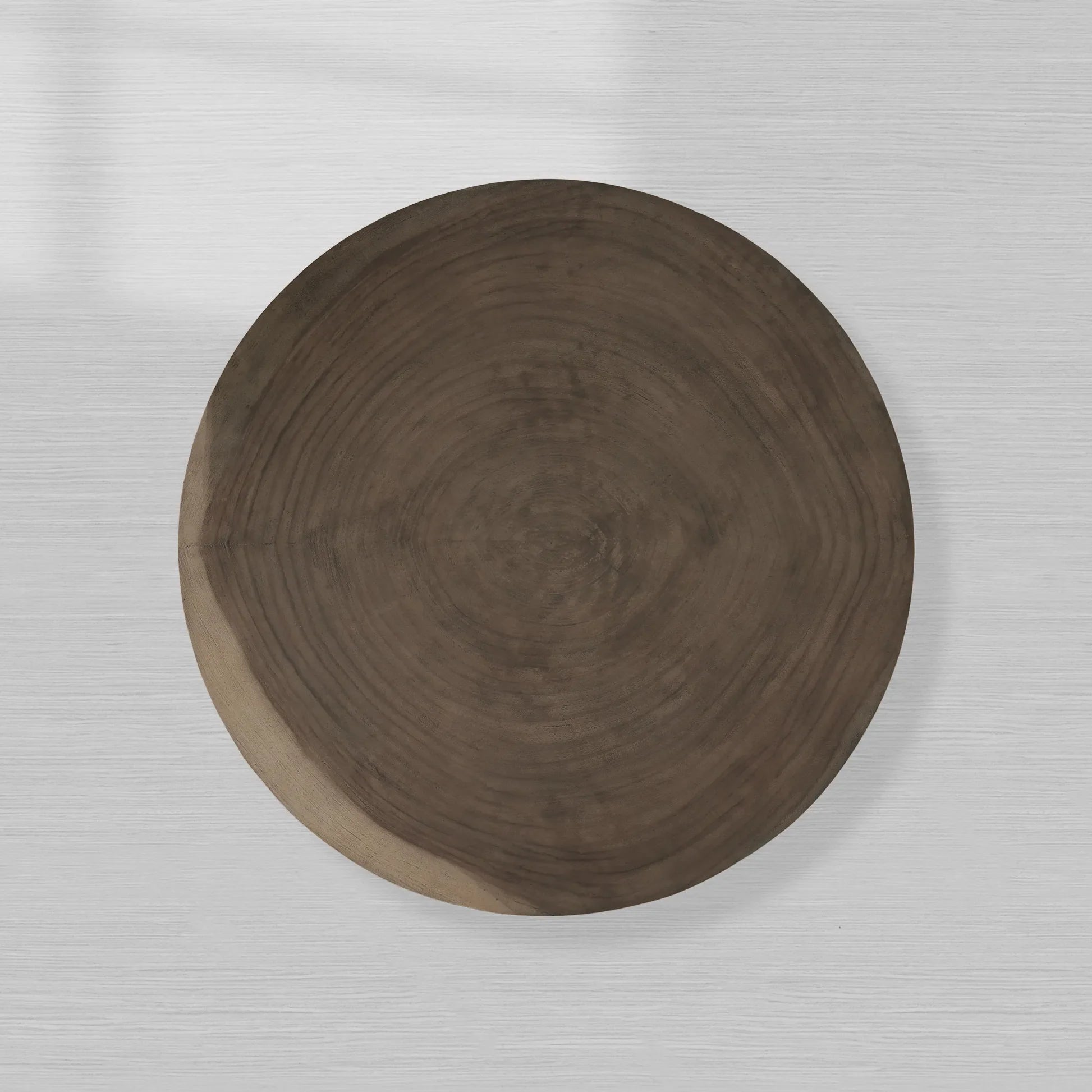 Toluca Wood Coffee Table with Guanacaste Wood Veneers & Metal Base Cocktail Table Living Room Center Tea Table