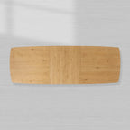 Redding Extending Dining Table with Solid Oak Wood & Two Self-Storing Leaves