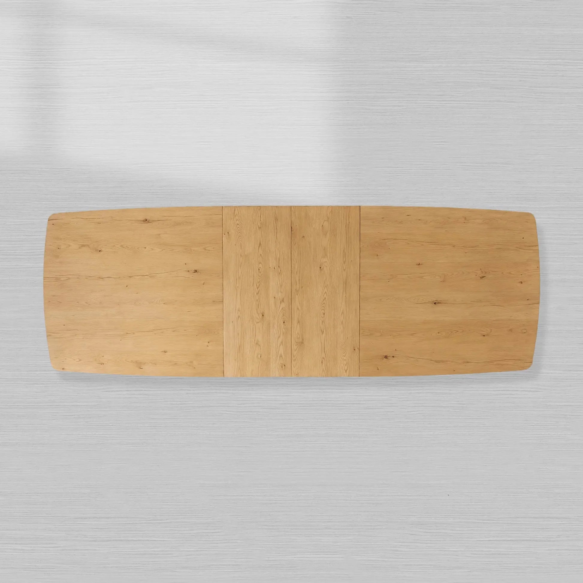 Redding Extending Dining Table with Solid Oak Wood & Two Self-Storing Leaves