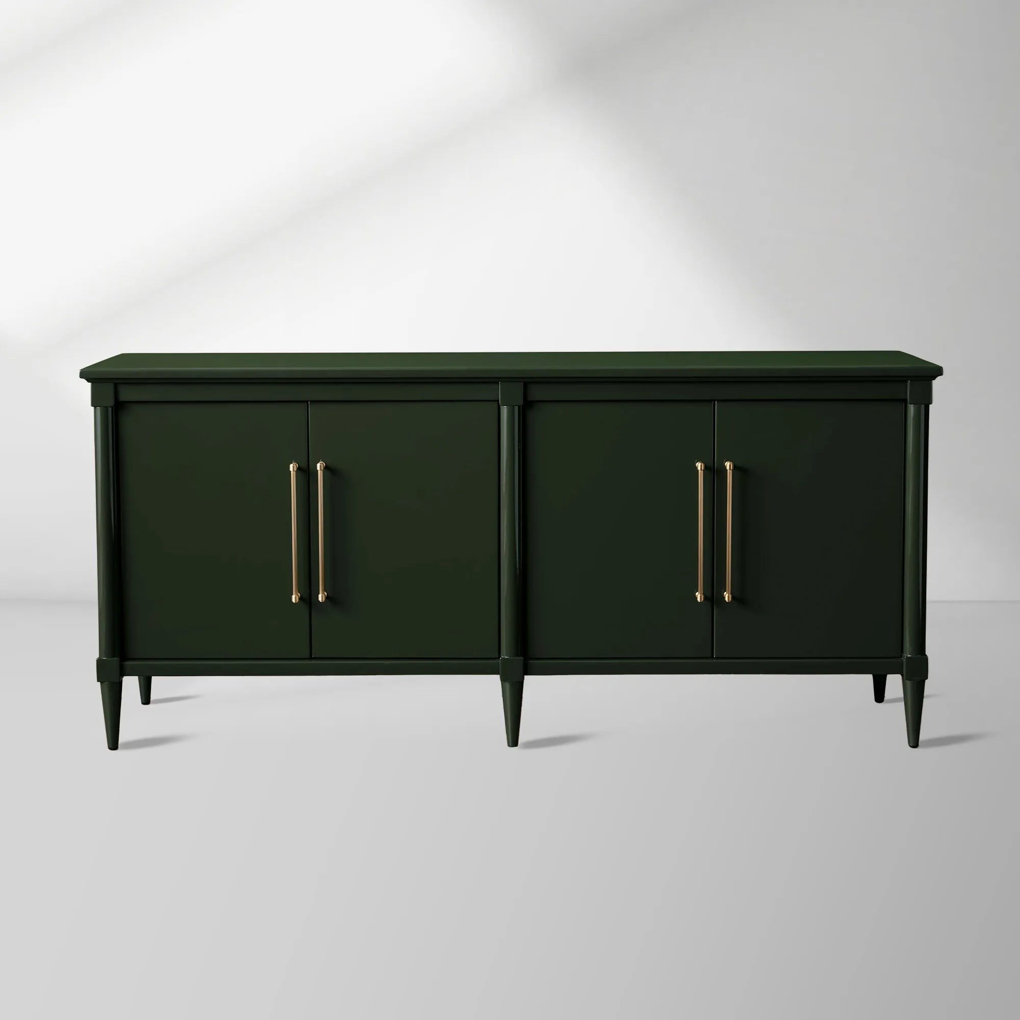 Oakleigh Wood Buffet Sideboard High-Gloss Lacquer Media TV Cabinet Entryways Storage Cabinet