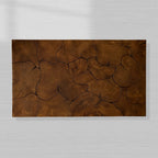 Kalmar Rectangle Coffee Table with Teak Wood Living Room Center Tea Table Unique Character