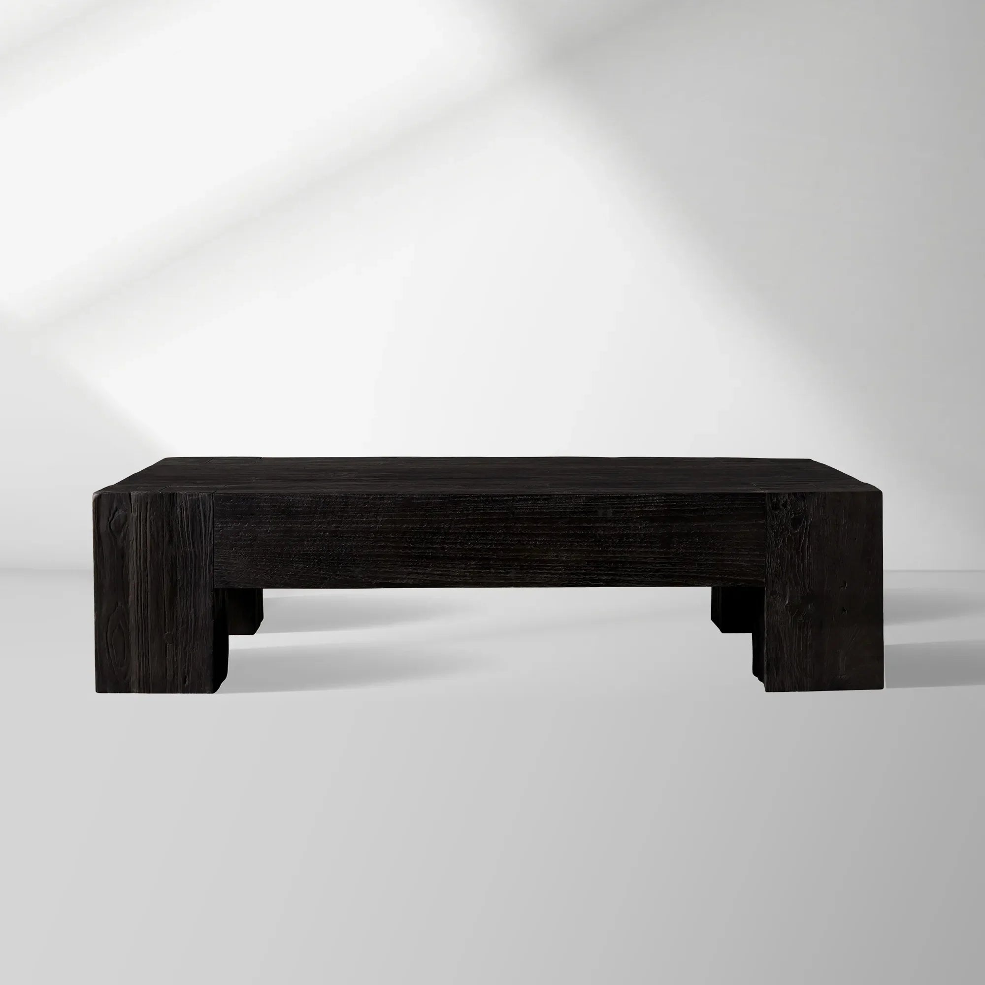 Ubud Square Wood Coffee Table with Teak Reclaimed Wood Living Room Center Tea Table Vintage Style Cocktail Table