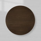 Sullivan Wood Round Coffee Table with Solid Oak Veneers Cocktail Table Living Room Center Tea Table Simplicity Style