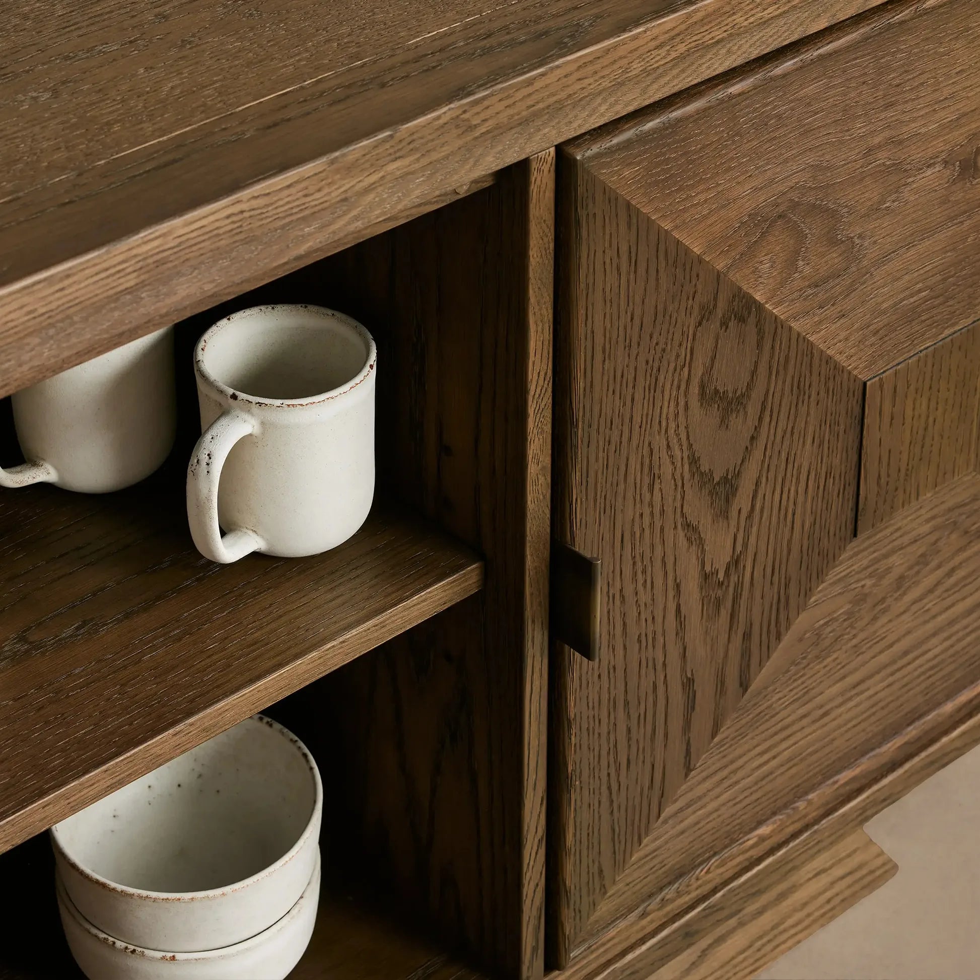 Buffet Bahut Pelham Wood patiné Meuble TV d'entrée
