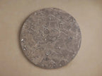 Saint Germain Round Marble Stone Dining Table with Clement Base