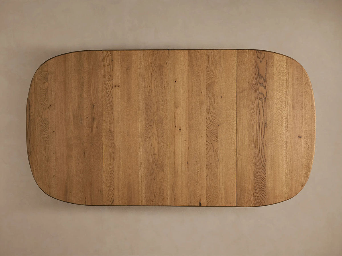 Jolson Wood Esstisch rechteckig, ausziehbar, Honigfarben & zwei 20" Einlegeplatten