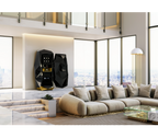 Luxury Diamond Floor Safe with Hidden Watch Winder & Certified High-Security Storage System