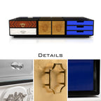 Luxury Modular Coffee Table with Geometric Design, Hidden Storage & Modern Style