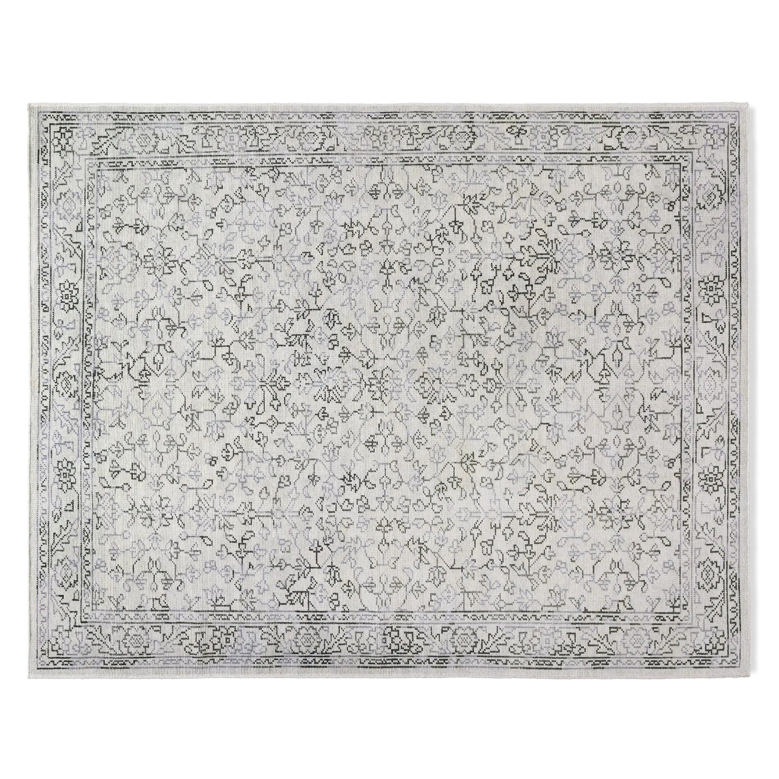Flora Performance Rug Persian Style Floral Patterns Carpet