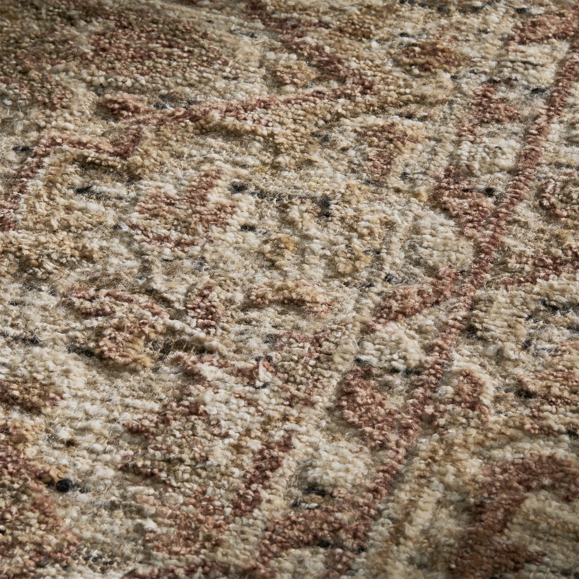 Sador Hand-Knotted Rug Soft Colors & Minimalist Style Carpet
