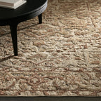 Sador Hand-Knotted Rug Soft Colors & Minimalist Style Carpet
