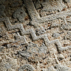 Sador Hand-Knotted Rug Soft Colors & Minimalist Style Carpet