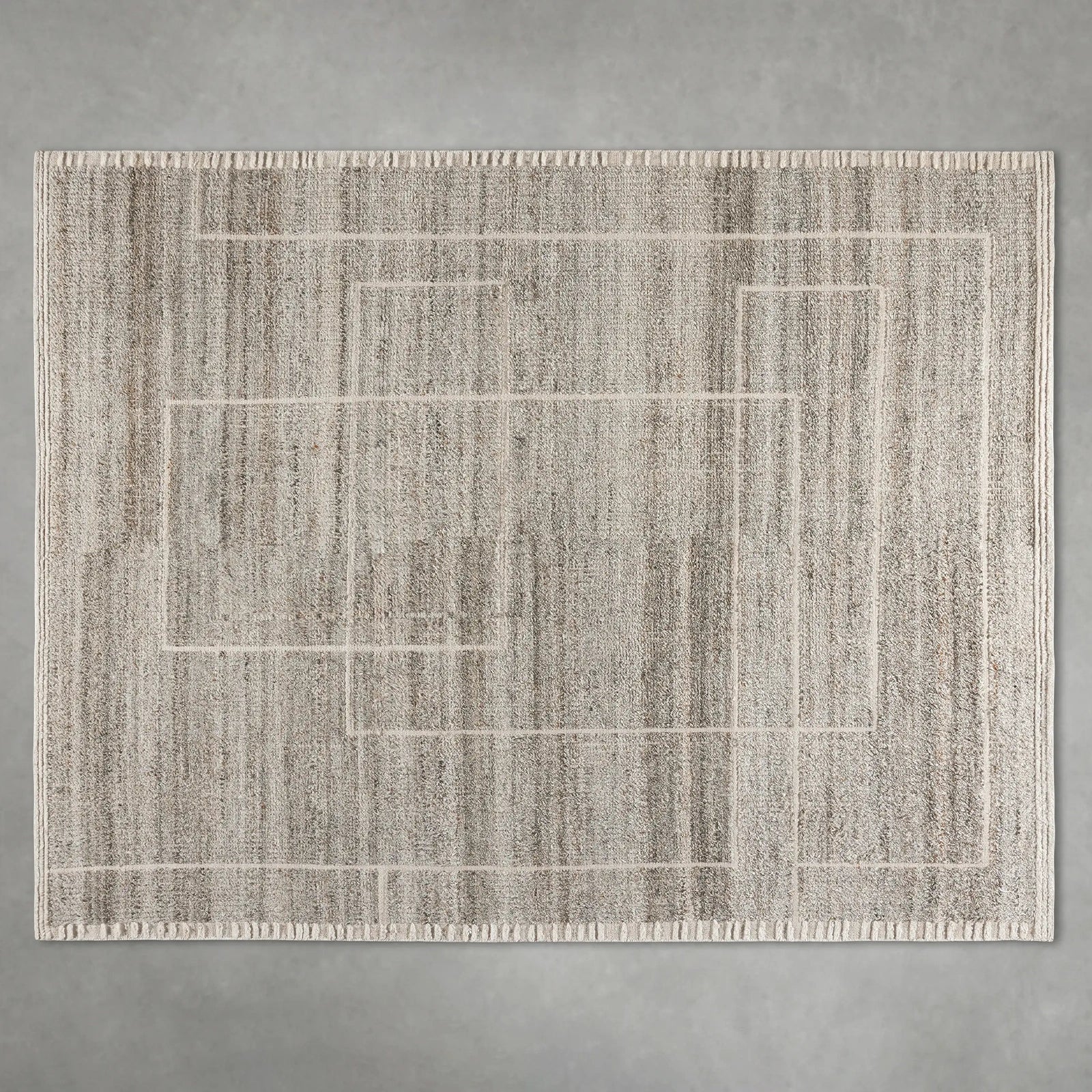 Walker Performance Neutral Hues Rug Geometric Patterns Carpet