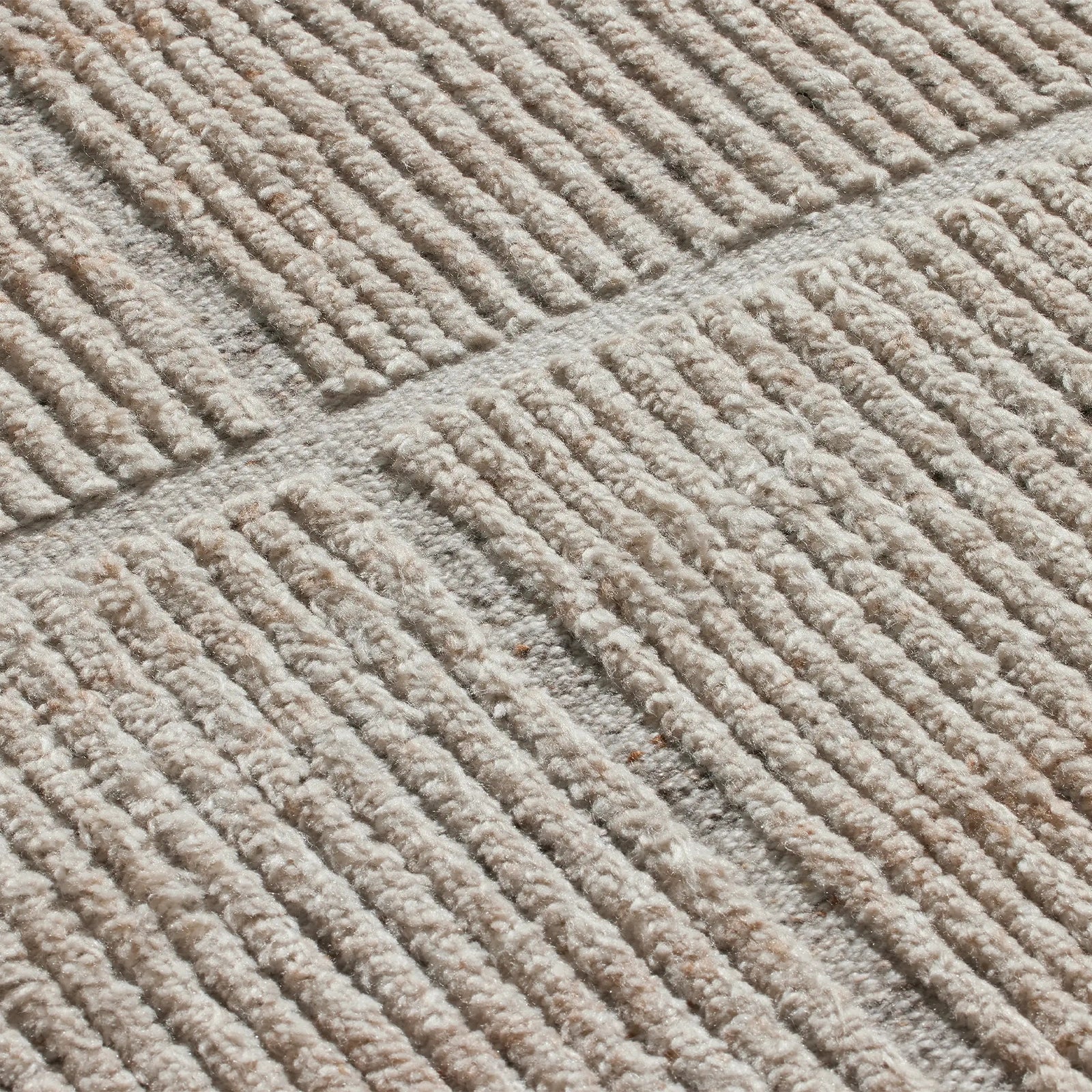 Walker Performance Neutral Hues Rug Geometric Patterns Carpet