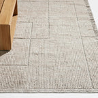 Walker Performance Neutral Hues Rug Geometric Patterns Carpet