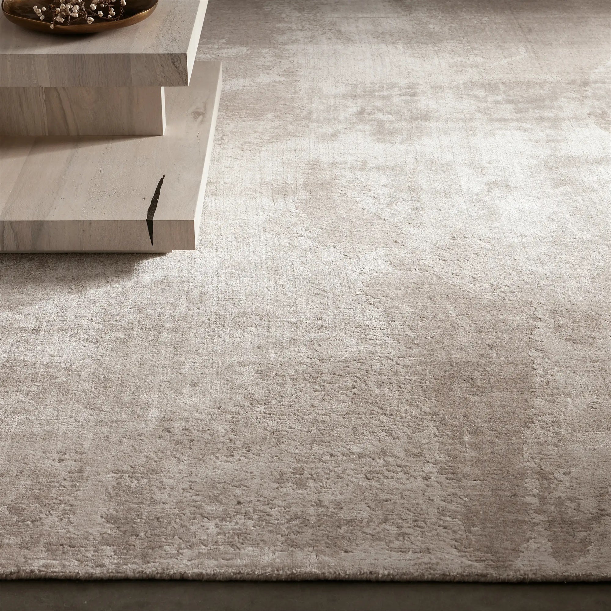 Anala Fiber Rug Modern Minimalist Abstract Style Carpet