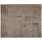 Zealand Hand-Knotted Rug Modern Color Palette and Floral Brocade Pattern Carpet