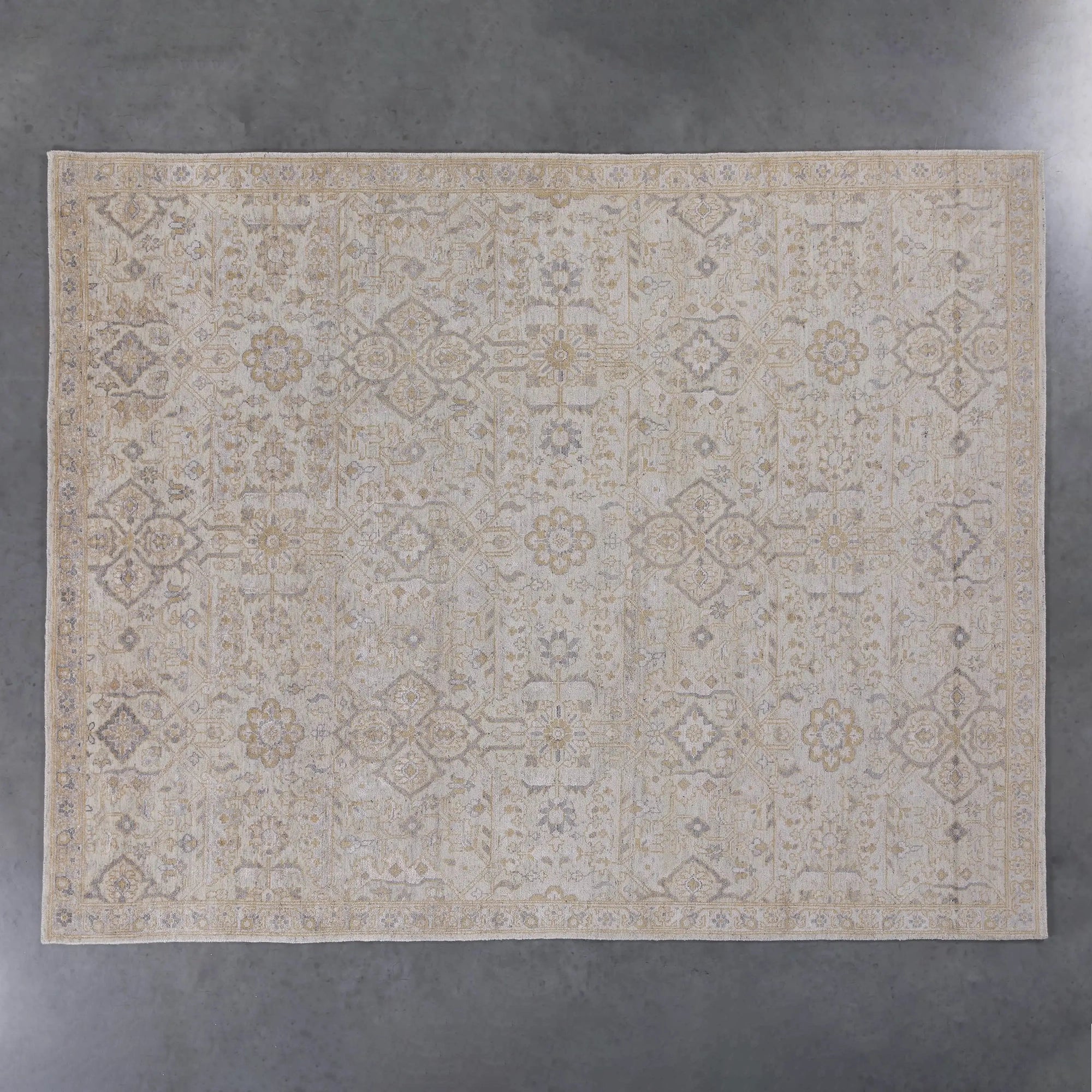 Sonona Hand-Knotted Rug Traditional Mixed with Modern Style Unique Carpet