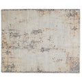 Zealand Hand-Knotted Rug Modern Color Palette and Floral Brocade Pattern Carpet