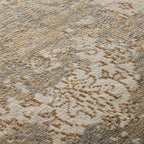Tancey Hand-Knotted Rug Modern Style Abstract Floral Pattern Carpet