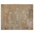 Tancey Hand-Knotted Rug Modern Style Abstract Floral Pattern Carpet