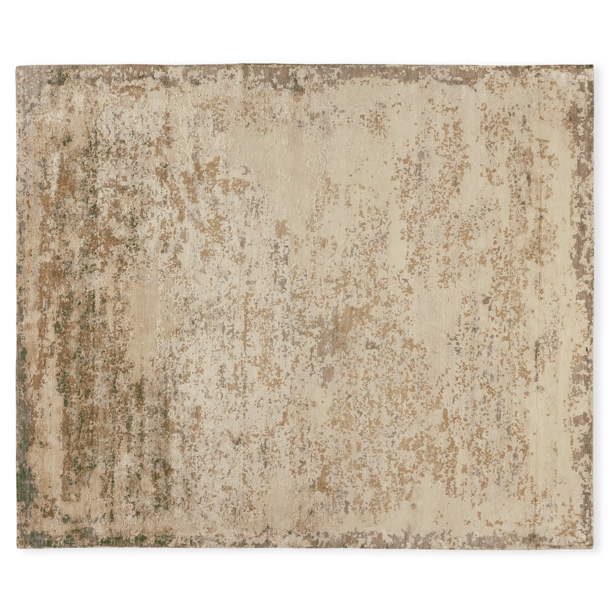 Tiona Monron Wool Hand-Knotted Rug Fusion of Traditional Craftsmanship and Oil Painting Exquisite Carpet