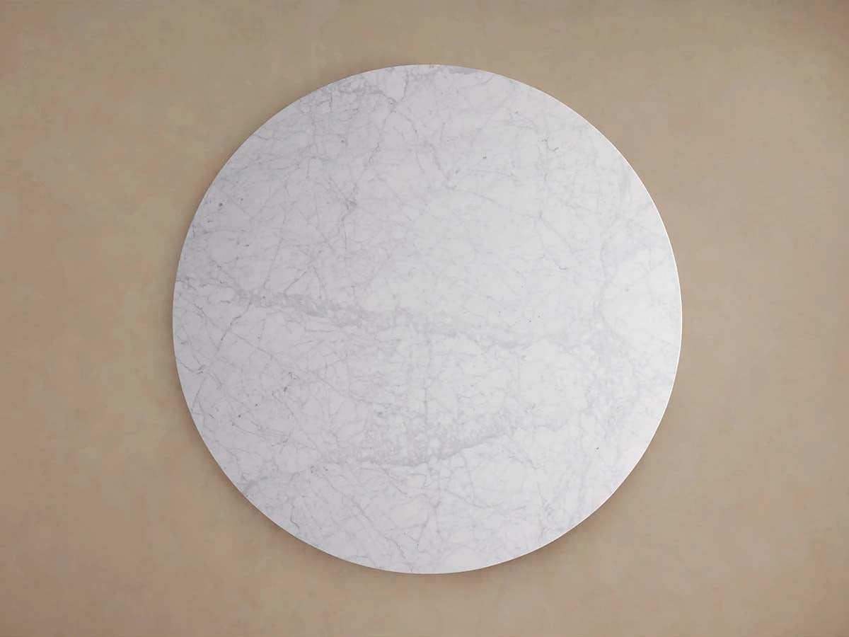Modena Round Dining Table with Italian Marble Top
