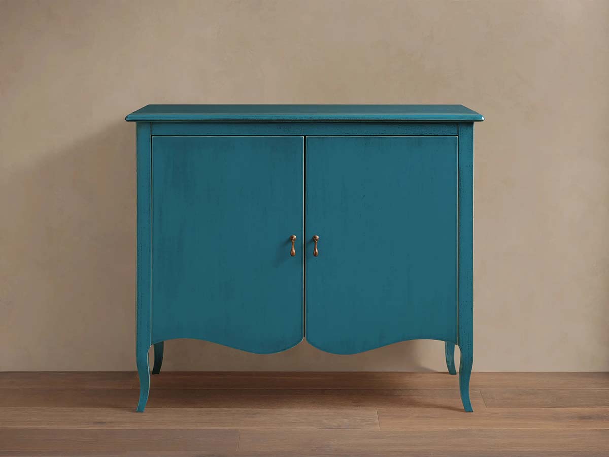 Varzi Wood Buffet Sideboard Antique Storage Entrance Cabinet