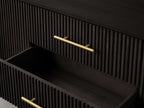 Finnley Wood Buffet Sideboard 3 Drawers TV Cabinets Countertop Entrance Cabinets