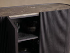Flore Marmorplatte Buffet Sideboard Holz Eingänge Schrank Wohnzimmer Medienschrank TV-Schrank