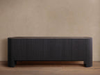 Flore Marmorplatte Buffet Sideboard Holz Eingänge Schrank Wohnzimmer Medienschrank TV-Schrank