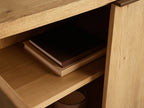 Redding Sideboard, Mid-Century Modern Solid Oak Sideboard