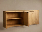 Redding Sideboard, Mid-Century Modern Solid Oak Sideboard