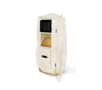 Luxury Diamond Floor Safe with Hidden Watch Winder & Certified High-Security Storage System